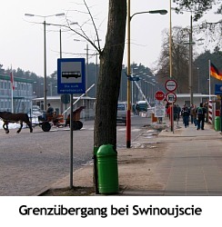 Grenzübergang bei Swinoujscie
